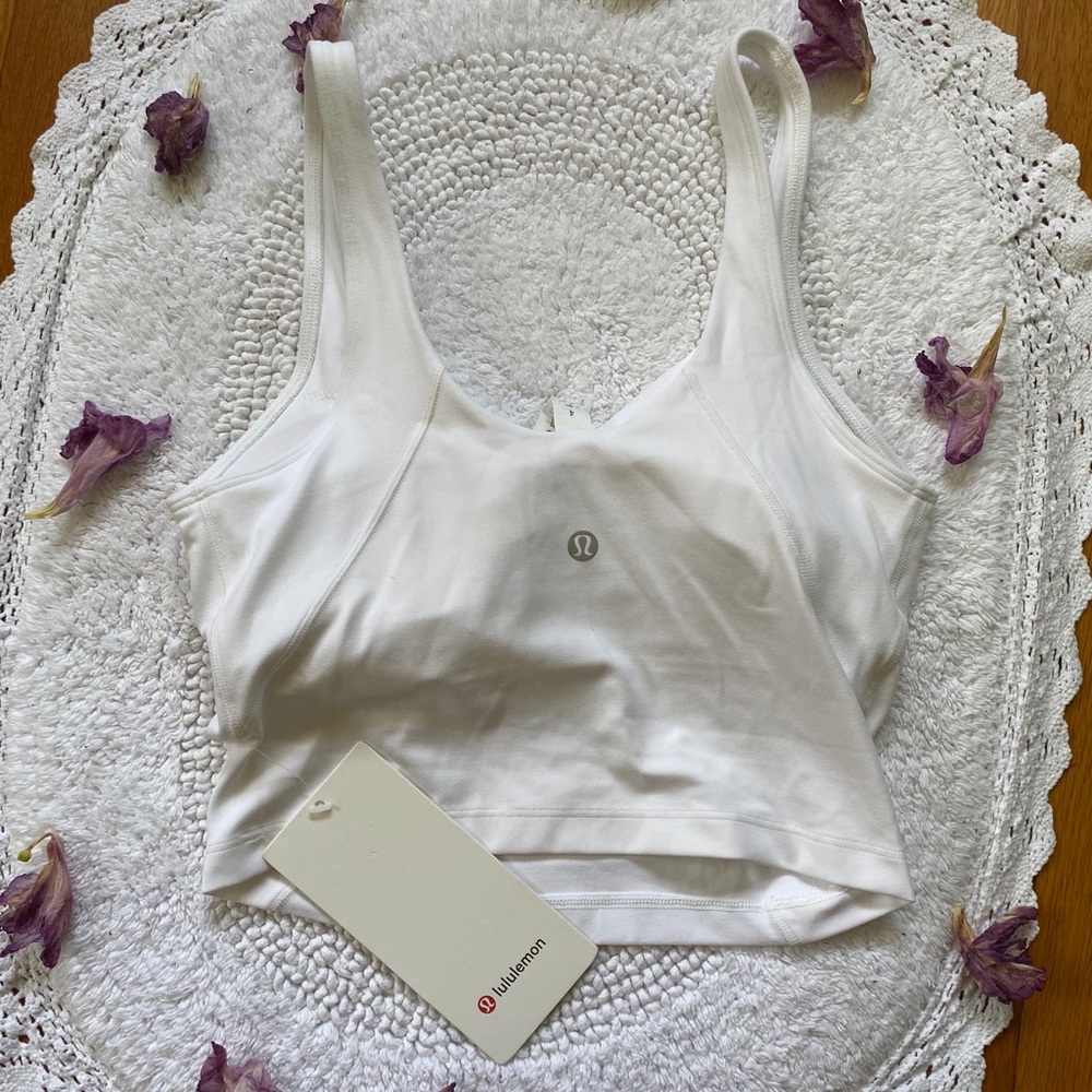 NWT White Lululemon Align Tank - Picture 4 of 4